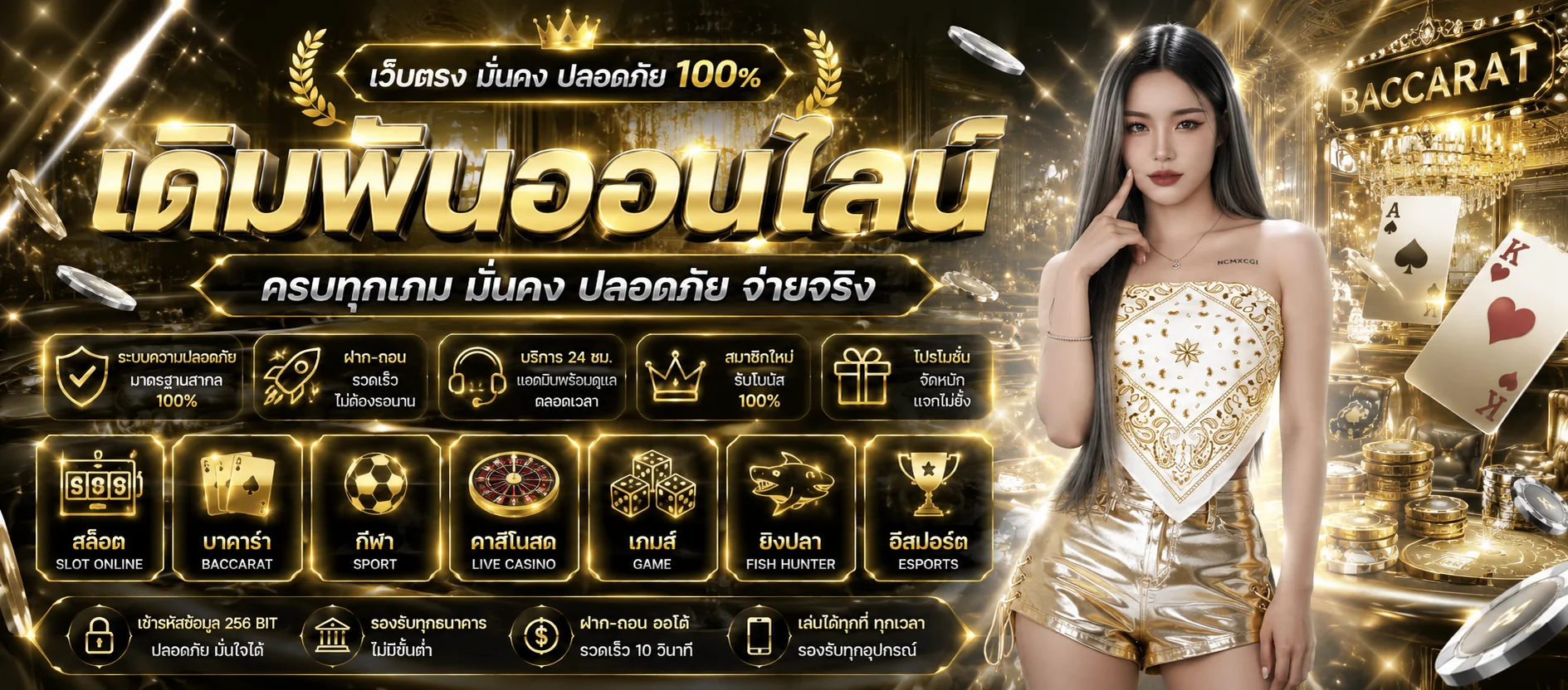 คาสิโนออนไลน์ GOODGAME68 บาคาร่า รูเล็ต ถ่ายทอดสด